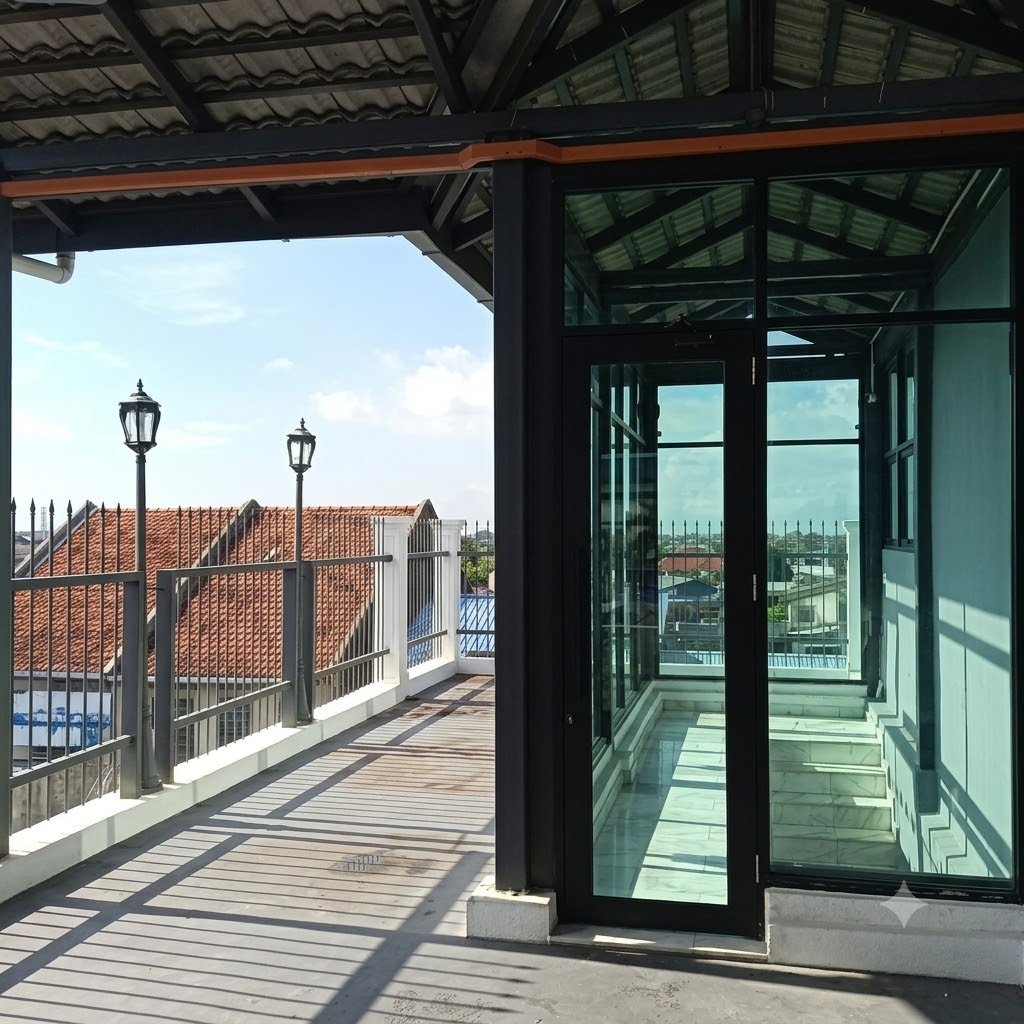 Suasana Petang Rooftop Hub Digital Perlis